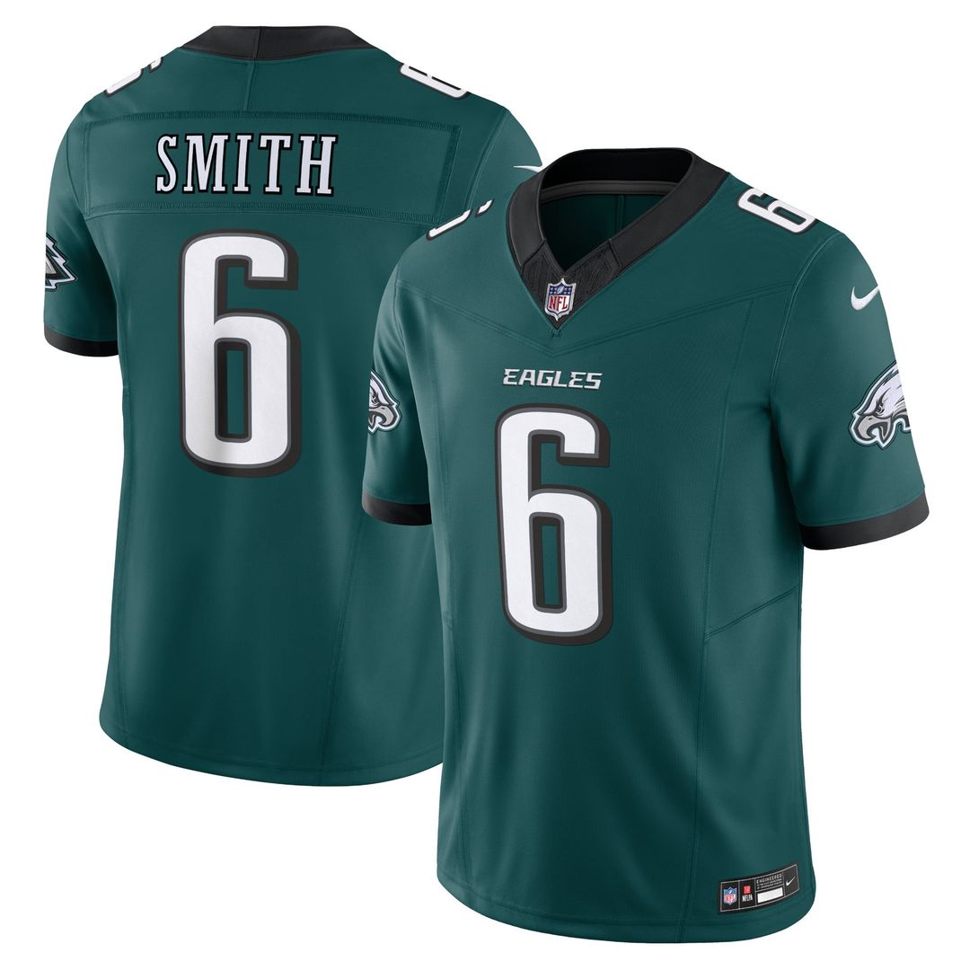 Men's Philadelphia Eagles DeVonta Smith Midnight Green Vapor F.U.S.E.