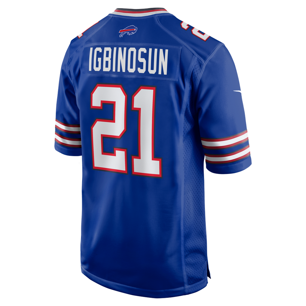 Men's Buffalo Bills Davison Igbinosun Royal Team